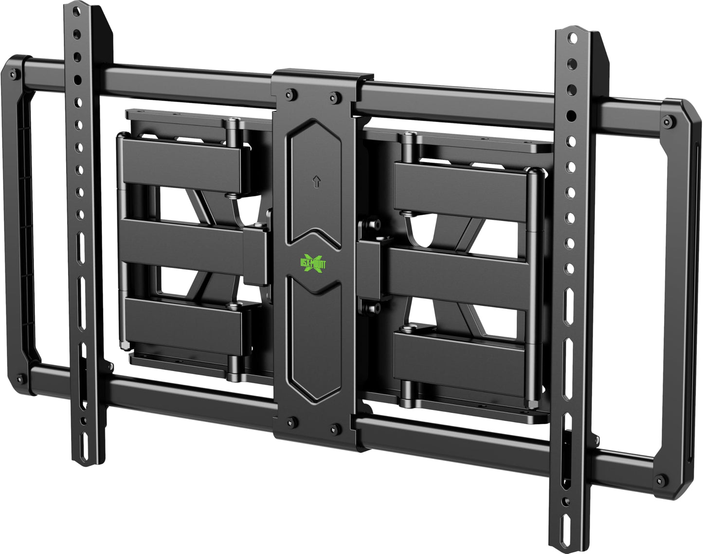 USX MOUNT Ultra Slim TV Wall Mount for Most 37-90 inch Television, Full Motion TV Mount Dual Swivel Articulating Tilt 6 Arms, Up to 120lbs, VESA