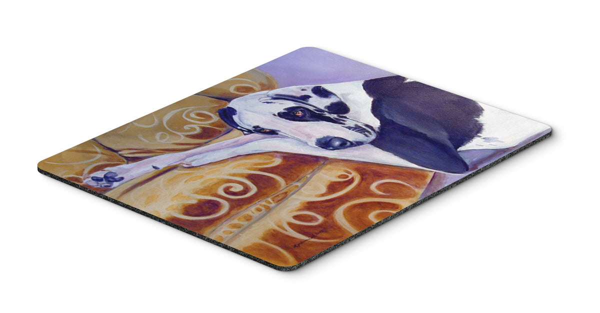 Caroline's Treasures 7162MP Harlequin Natural Great Dane Mouse Pad, Hot Pad or Trivet for Home Office Gaming Working Computers Laptop Mouse