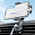 eSamcore Car Vent Phone Mount, Car Phone Holder Mount with Swing Arm Air Vent Clip Car Mount Cell Phone Holder Car for iPhone 17/16/ 15/14/ 13 Pro Max