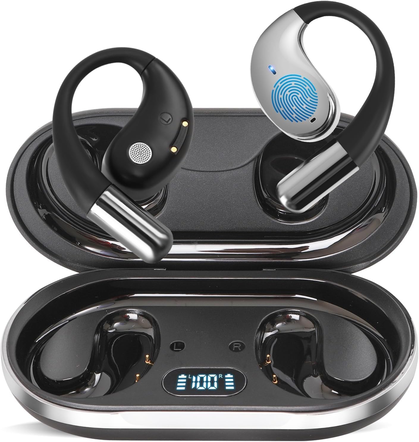 NUPLEA AI Translation Earbuds Real Time, 3-in-1 Translator Earbuds 144 Languages & Accents, Audifonos Traductores Inglés Español, Open Ear Headphones…