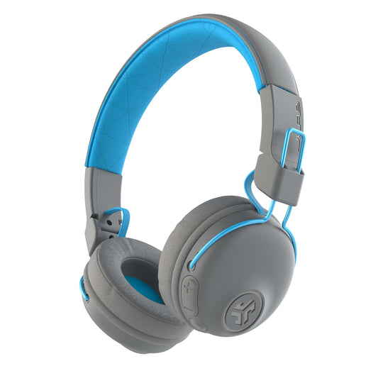 JLab Studio Bluetooth Wireless On-Ear Headphones, 30+ Hour Bluetooth 5 Playtime, EQ3 Sound, Ultra-Plush Faux Leather & Cloud Foam Cushions, Track…