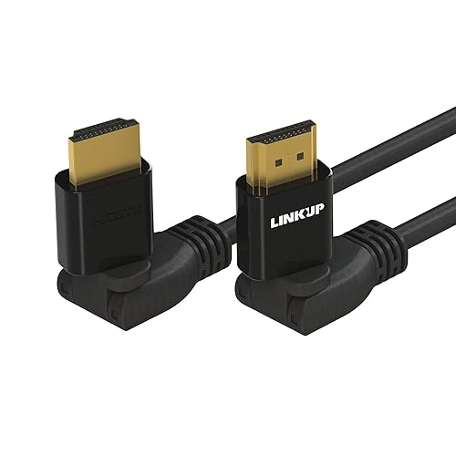 LINKUP - HDMI 4K Cable Ultra HD 360° Angle Swivel Digital Video Cord - Heavy Duty 28AWG - Extreme High Speed 18GB/s | 4096 x 2160 | Compatible