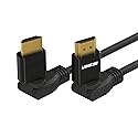 LINKUP - HDMI 4K Cable Ultra HD 360° Angle Swivel Digital Video Cord - Heavy Duty 28AWG - Extreme High Speed 18GB/s | 4096 x 2160 | Compatible