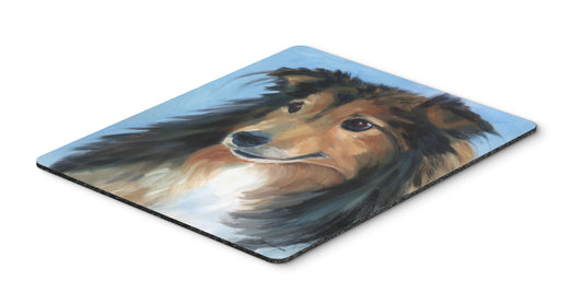 Caroline's Treasures 7395MP Sheltie Good Boy Mouse Pad, Hot Pad or Trivet for Home Office Gaming Working Computers Laptop Mouse Mat,Washable Large