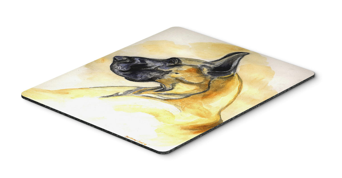 Caroline's Treasures 7071MP Fawn Great Dane Mouse Pad, Hot Pad or Trivet for Home Office Gaming Working Computers Laptop Mouse Mat,Washable Large