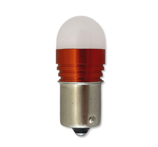 #1003#105 12VDC Miniature Bulb LED Replacement | Base: SC Bayonet Ba15S | Lamp Shape: B6 | Voltage: 12VDC (Natural White)