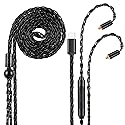 UNCLE LIGHT USB-C to Dual MMCX IEM Balance Earbud Cable, 8-Core OCC Silver-Plated HiFi Earphone Cable, Ultra-Flexible Digital Audio Upgrade…