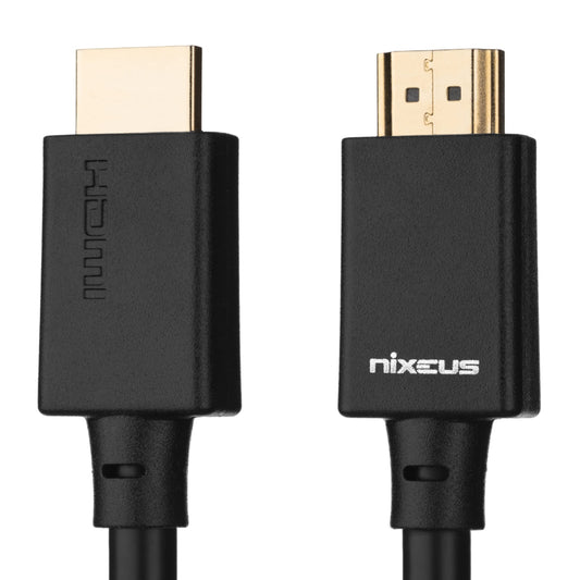 Nixeus Ultra High Speed HDMI Certified Cable (10 ft) - Certified by HDMI to Support HDMI 2.1 Features, 48Gbps, Dynamic HDR, 4K 120Hz/144Hz, 5K