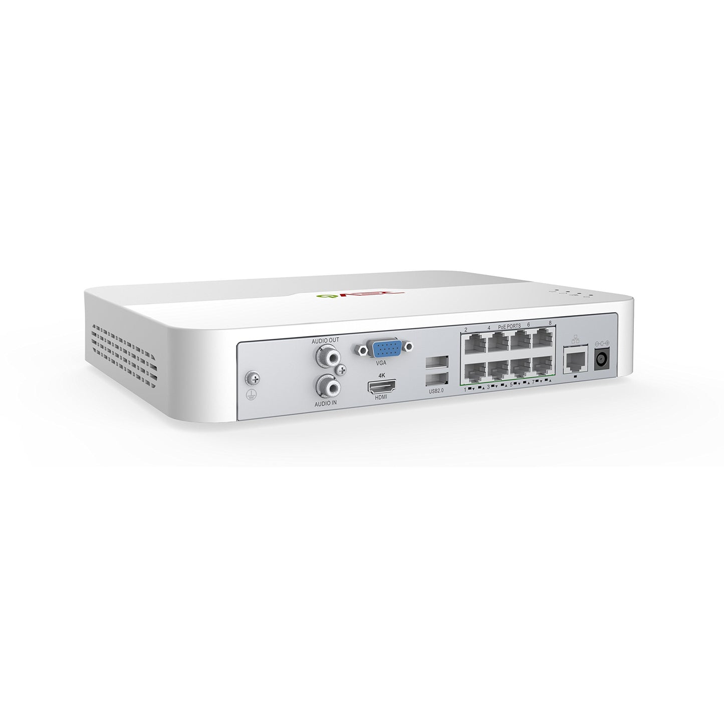 Revo America Ultra 8Ch. 2TB HDD 4K IP NVR Security System - Fixed Lens 8 x 4MP Mini Vadal Dome IP Cameras - Remote Access via Smart Phone, Tablet, PC