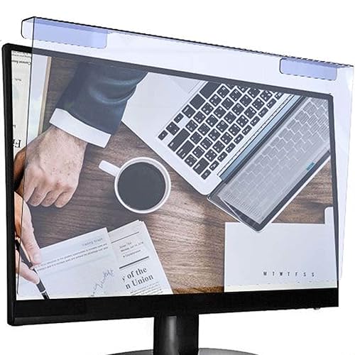 Screen Protector for 24" inch (16:9 Aspect Ratio) Desktop Compoter PC Monitor [Anti Blue Light], Eye Protection, Reduce Eye Strain, SuperGuardZ, UV