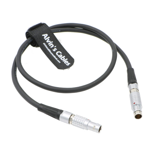 Alvin's Cables Fischer 3 Pin Male to 2 Pin Male Power Cable for ARRI Alexa Camera to Teradek SmallHD Monitor 60cm|23.6inches