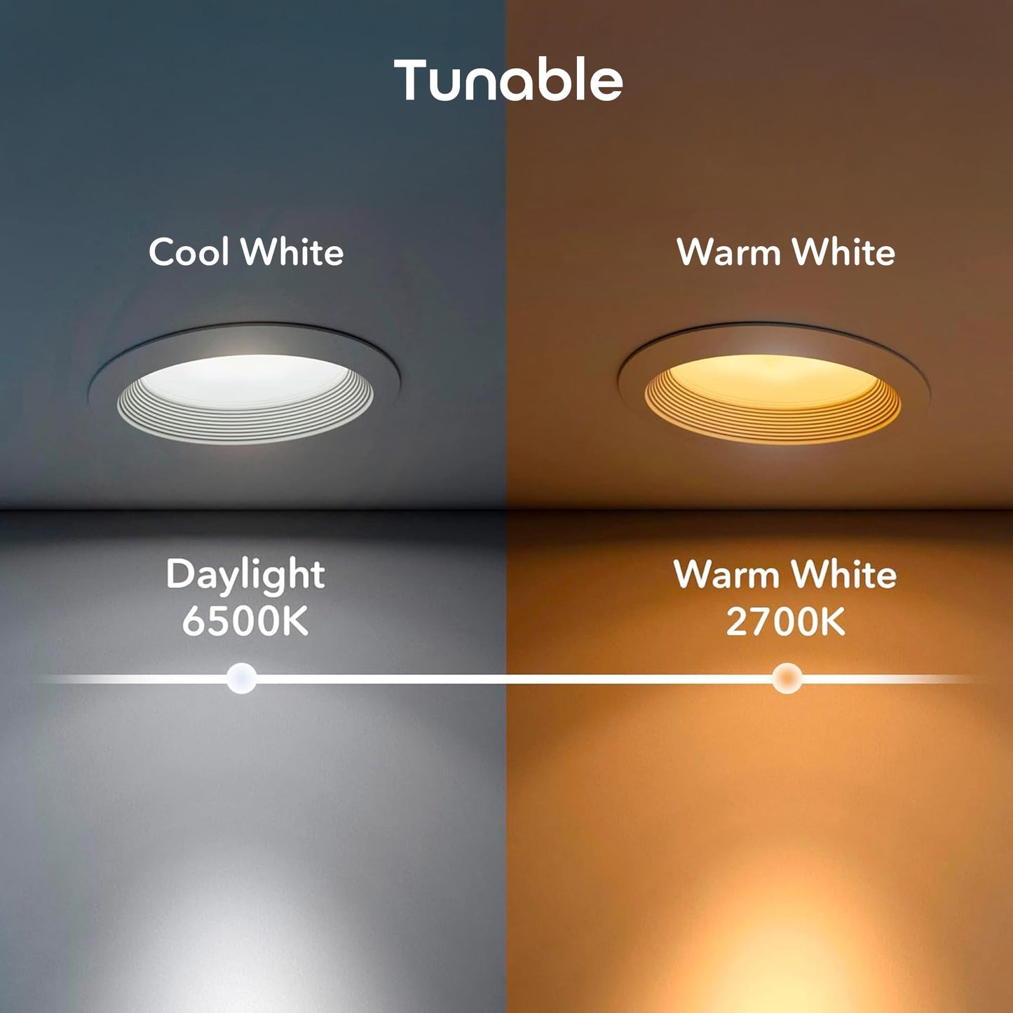 Geeni Prisma Plus BR30 Smart LED Bulb, 16M Colors, Multicolor RGB, 4-Pack