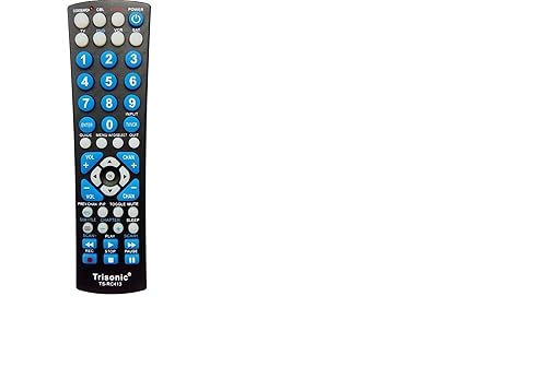 6 Way All in One Universal Remote Control, Programmable Remotefor Tv, Sat/CBL/DTC/DVD/VCR