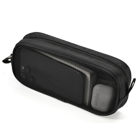 Bidponds Electronics Organizer Travel Case,Zipper Mesh Tech Pouch Accessories Carry Storage for Mouse,Cord,Cables,USB Flash Drive,Hard