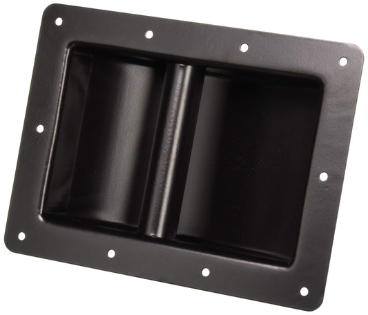 Audio2000'S ACC5902 Recessed Steel Bar Handle for Speaker, Case, and Cabinet (Width: 8-5/8 Inches; Height: 6-3/8 Inches)