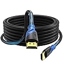 Rommisie 4K HDMI 30 FT Cable (HDMI 2.0,18Gbps) Ultra High Speed Gold Plated Connectors,Ethernet HDMI Cord, 4K@60HZ 2K 1080P 3D ARC Compatible with UHD