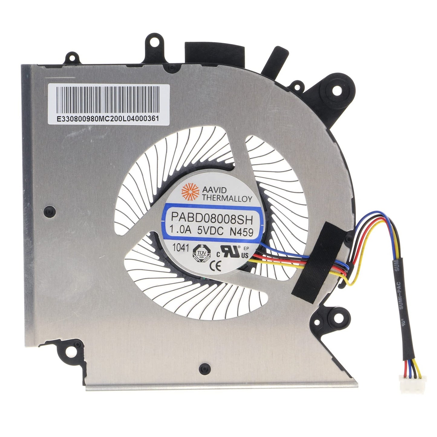 Replacement CPU&GPU Cooling Fan for MSI Katana GF76 GF66 Pulse GL66 GL76 WF76 PABD08008SH N459 PAAD06015SL N460