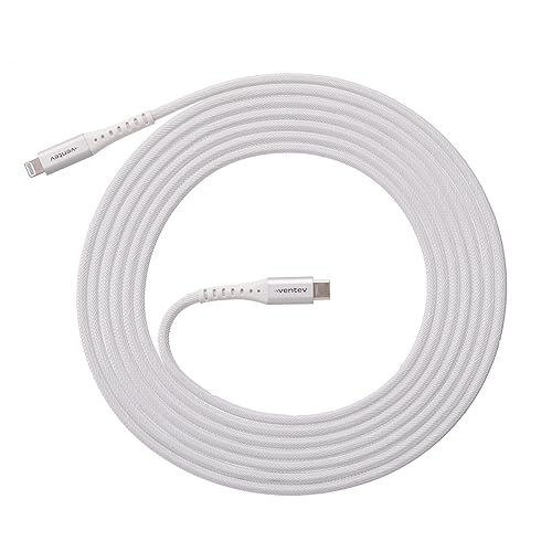 Ventev Alloy USB C to Apple Lightning High Speed Ultradurable 10 Foot Cable