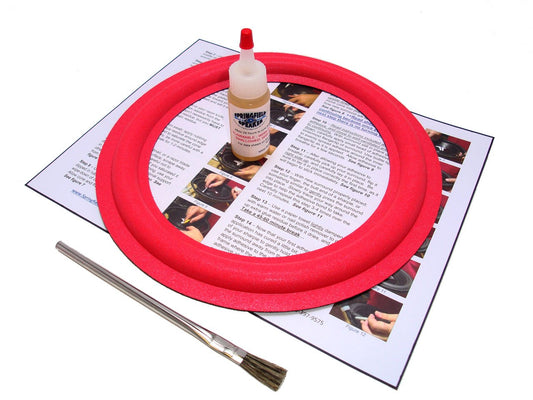 Springfield Speaker 10" Single Foam Surround Edge Repair Kit - 1 Speaker Kit - Compatible with Cerwin Vega 101W-2, 101W2, 101-W2, 102-WT, 102WT