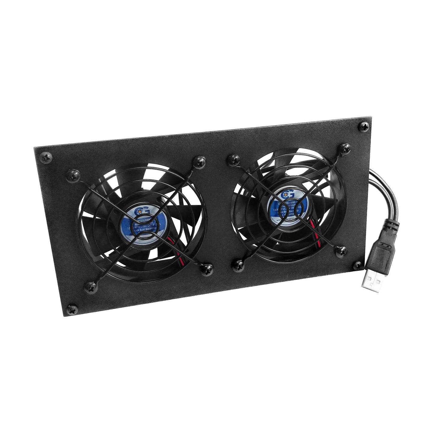 Coolerguys USB Powered Cooling Fan Kits (Dual 80mm)