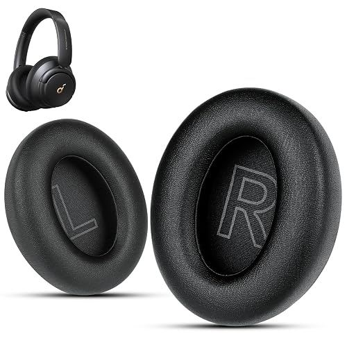 Krone Kalpasmos Soundcore Replacement Ear Pads - Fits Soundcore Life Q20 Replacement Ear Pads, Soft Memory Foam Soundcore Q20 Replacement Ear Pads