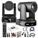 PTZOptics Move 4K SDI/HDMI/USB/IP PTZ Camera with 30x Optical Zoom (Gray) (PT30X-4K-GY-G3) + Lens Cleaning Kit + HDMI Cable + Ethernet Cable + Color