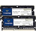 Timetec 16GB KIT(2x8GB) DDR3L / DDR3 1600MHz (DDR3L-1600) PC3L-12800 / PC3-12800 Non-ECC Unbuffered 1.35V/1.5V CL11 2Rx8 204 Pin SODIMM Laptop