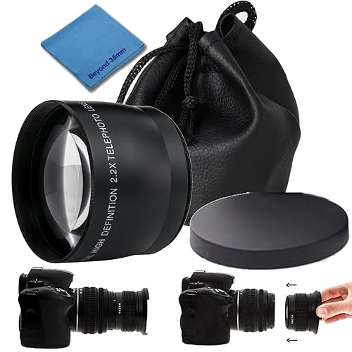 Beyond 35mm Pro Series 52mm 2.2X HD Auto Focus Telephoto Auxiliary Lens