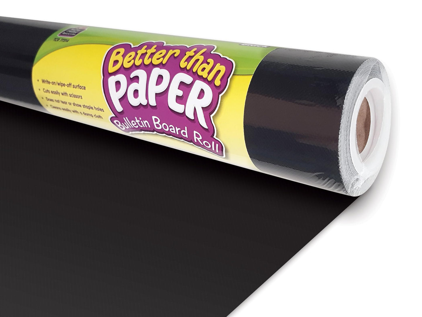 Teacher Created Resources Black Better Than Paper Bulletin Board Roll (TCR77314)
