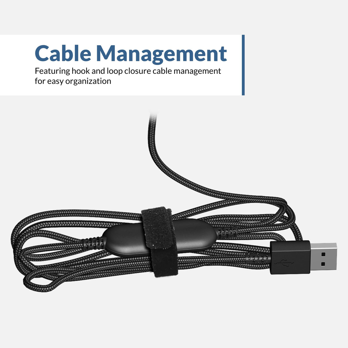 Cyber Acoustics ACM-6005 USB-A Headphones with Reinforced TuffCord