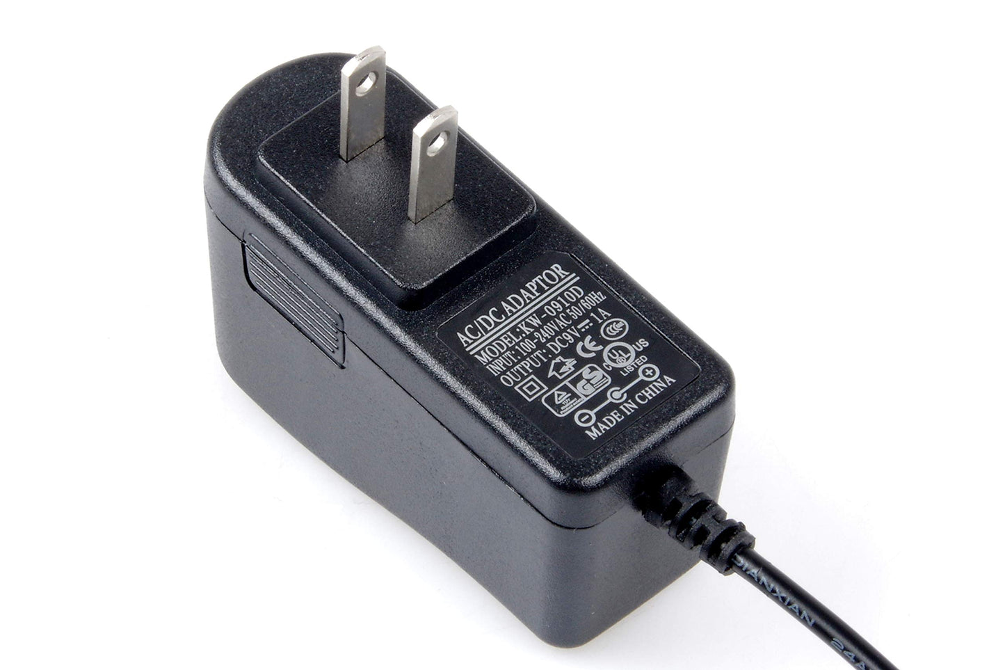 LIVISN DC 9V 1A Power Supply Adapter, AC 100-240V to DC 9V Transformers, Switching Power Supply for 9V 3528/5050 LED Strip Lights, 9W Max, 9 Volt 1…