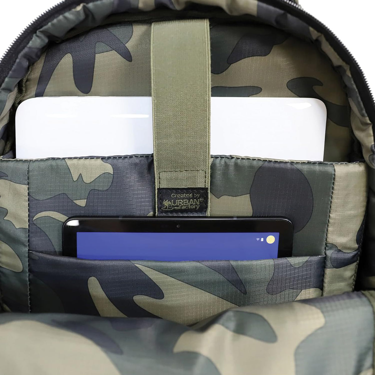 Urban Factory ECB34UF CYCLEE City Edition Ecologic Backpack for Notebooks and Computers (Khaki; 13 in. to 14 in.)