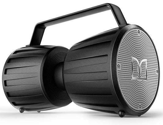 Monster Adventurer Force Bluetooth Speaker IPX7 Waterproof Speaker 5.0 with Microphone Input, 80W Portable Bluetooth Speakers with 40H Playtime