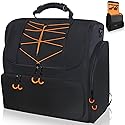 Computer Desktop Mid Tower PC Carrying Case,PC Travel Case Padded Carrying Bag Backpack for ATX/M-ATX Mid-Tower, Portable PC Carrying Bag for PC