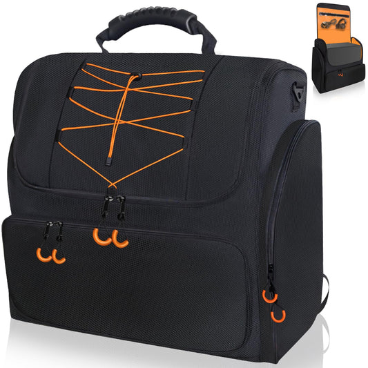 Computer Desktop Mid Tower PC Carrying Case,PC Travel Case Padded Carrying Bag Backpack for ATX/M-ATX Mid-Tower, Portable PC Carrying Bag for PC