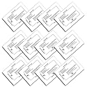Ansoon Paper Shredder Lubricant Sheets, Paper Shredder Sharpening & Lubricating Sheets (12PCS)