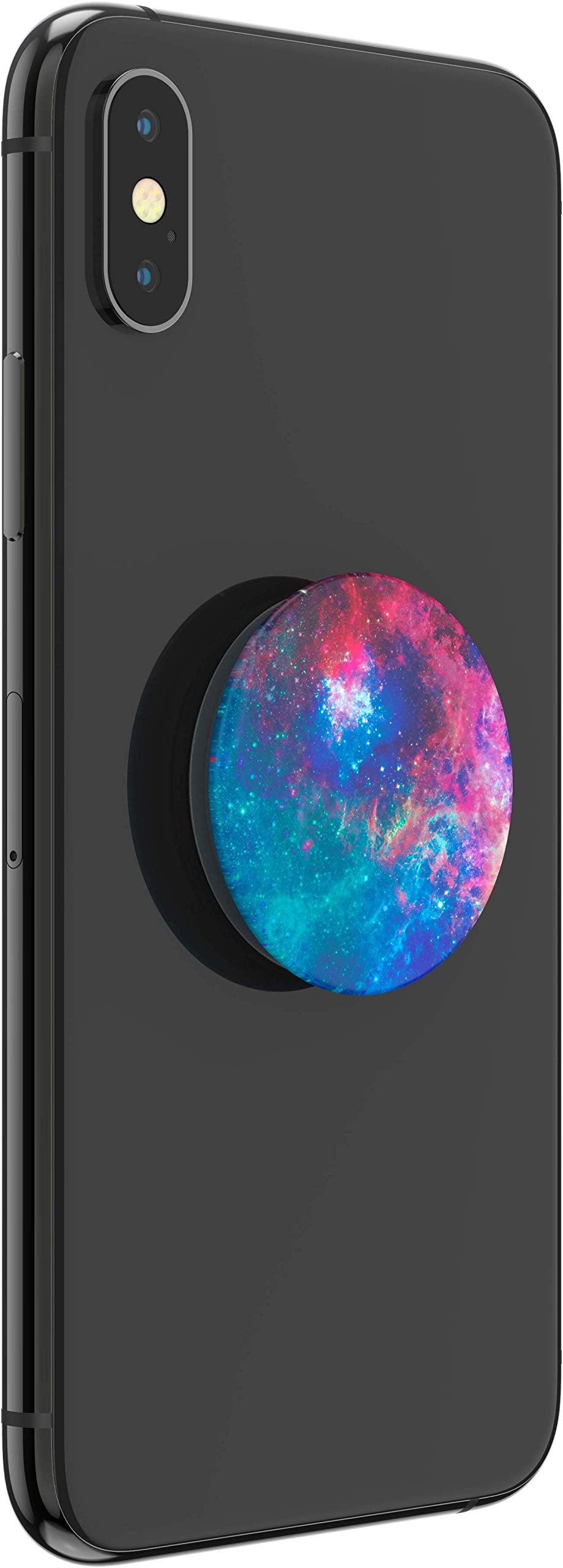 PopSockets: PopGrip Basic - Expanding Stand and Grip for Smartphones and Tablets [Top Not Swappable] - Nebula Ocean