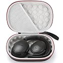 Hard Case for Bose QuietComfort 35 (Series II), QC35, QC25, QC15 Wireless Headphones Accessories. Travel Carrying Storage Bag - Black