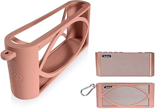 Alltravel Silicone Cover Skin for Antimi Bluetooth Speaker, FM Radio Player, Full 6 Directions Protection, Customized Skin with Color and Shape