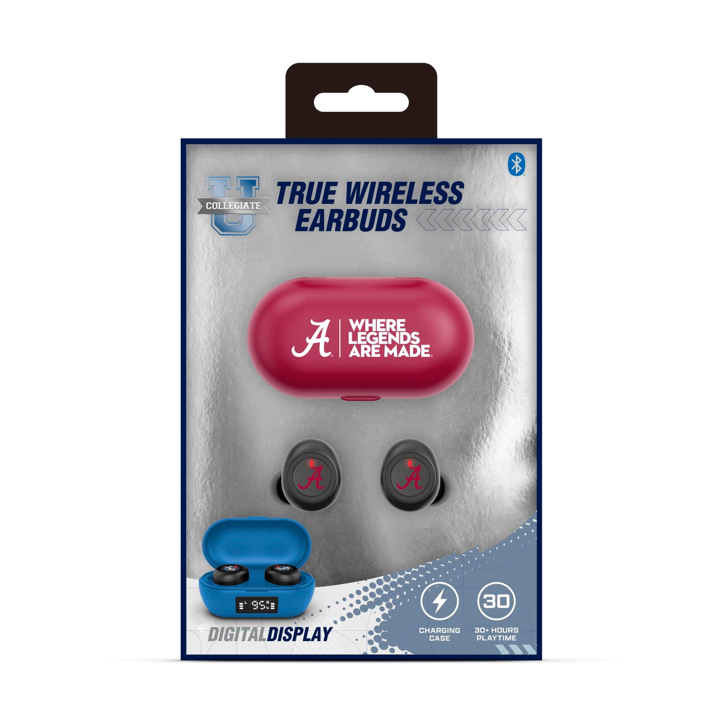 SOAR Collegiate True Wireless Earbuds v.7, Alabama Crimson Tide