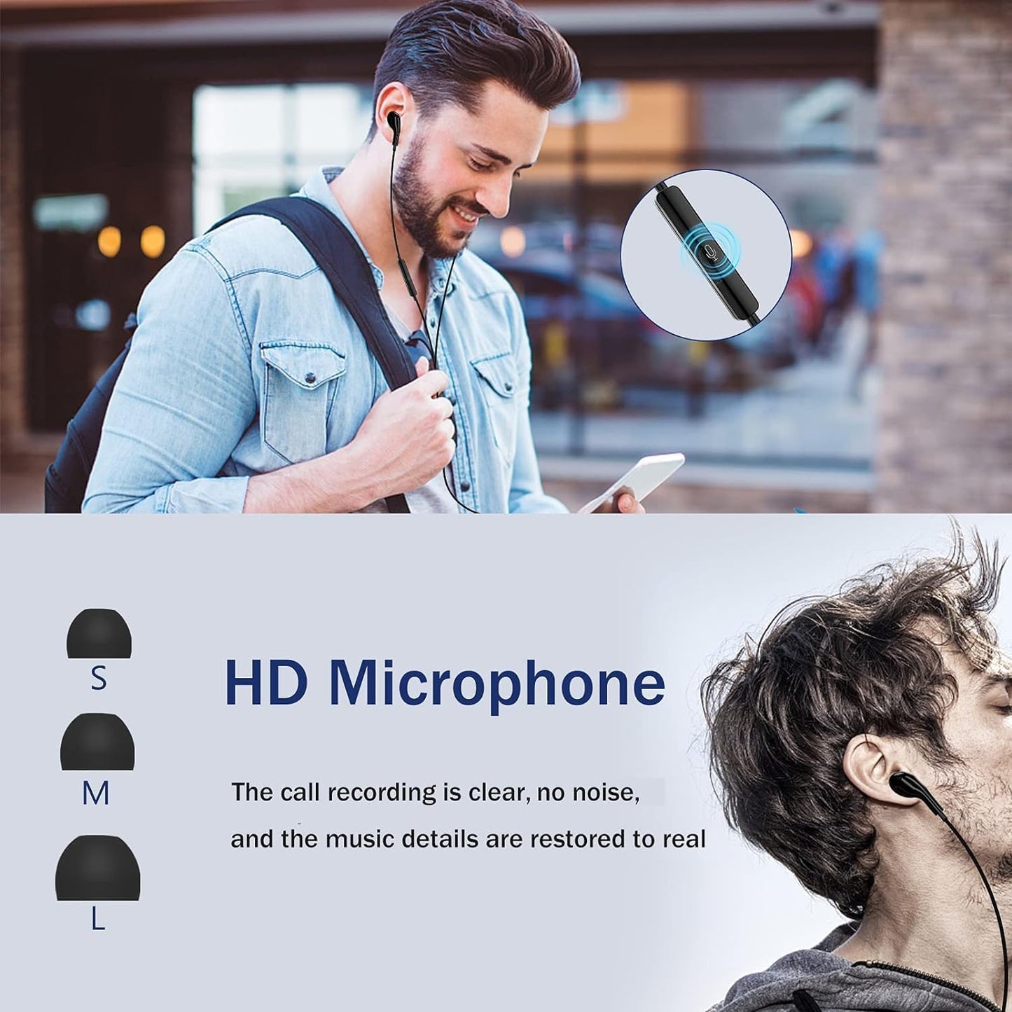 USB C Headphones for Samsung Galaxy S26 S25 S24 Ultra iPhone 17 Air 16 Pro 17 Pro Max S23 S22 A56 A55 A26 A17 A16 Pixel Xiaomi Wired Earbuds Magnetic