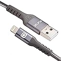 Delfy AstrapiCable 2 /iPhone Charger 4 FT/Apple MFI Certified USB-A to Lightning Cable/Unbreakable Real Aramid Fiber Core/ 20000 Bend Test/Fast…