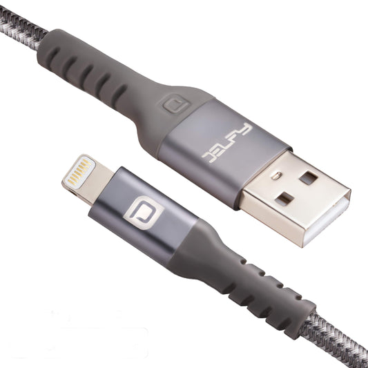 Delfy AstrapiCable 2 /iPhone Charger 4 FT/Apple MFI Certified USB-A to Lightning Cable/Unbreakable Real Aramid Fiber Core/ 20000 Bend Test/Fast…