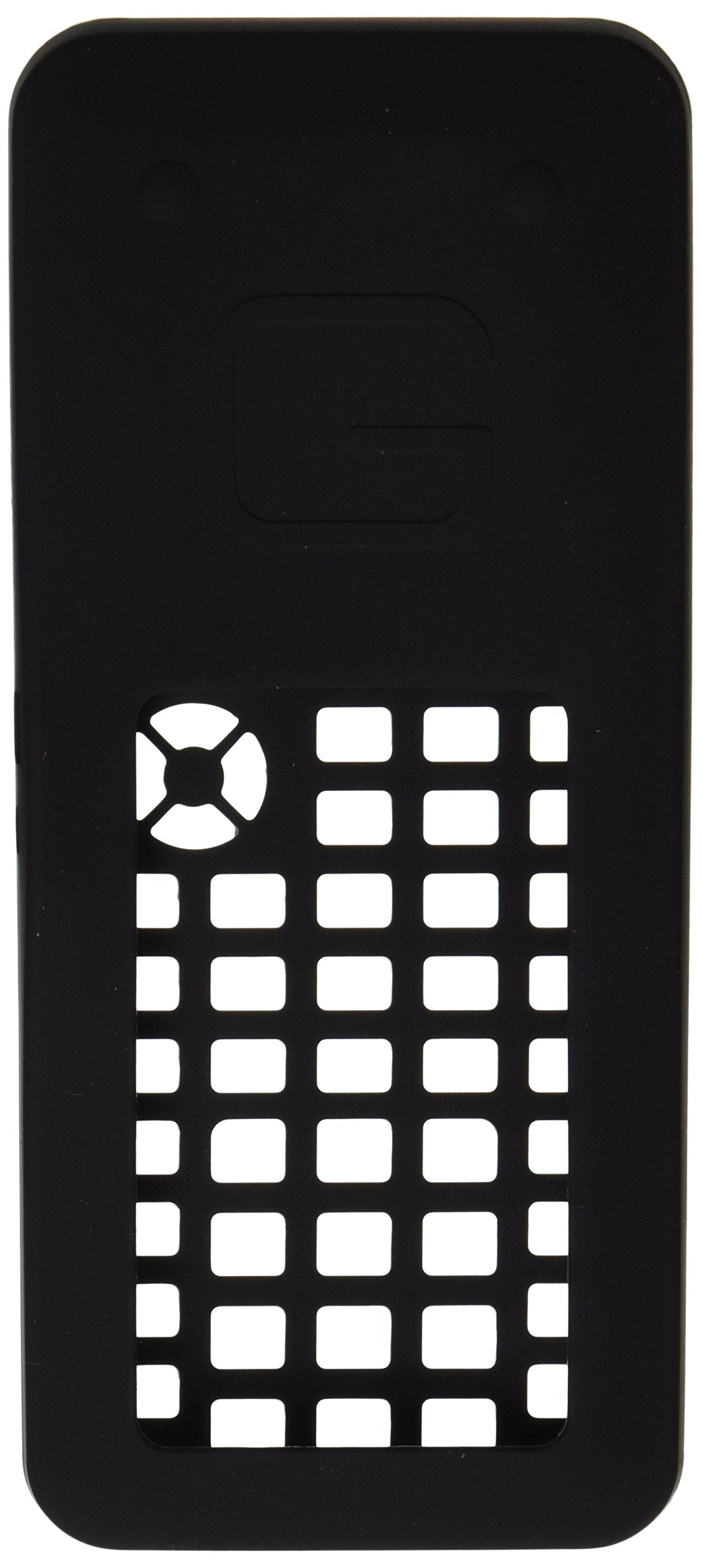 Guerrilla Silicone Case for Texas Instruments TI-84 Plus CE Color Edition Graphing Calculator With Screen protector and Graphing Ruler, Black