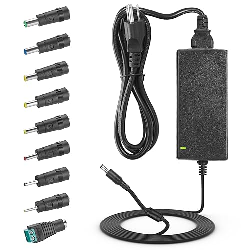 48V 1.25A 60W Power Supply Adapter Compatible with Netgear ProSafe GS108PE GS108PE-100NAS Pro Safe GS108 PE GS108PEv3 GS108PE-300NAS Gigabit PoE