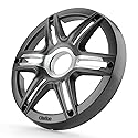 Clarion CMGP-101-SG 10-inch Premium Subwoofer Grille Sport Style, Gray Metallic, with Metallic Silver Accents