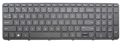 Laptop Keyboard for HP Pavilion 15-N000 15-N1000 15-E000 Series Black with Black Frame United States US V140546AS1 US 708168-001 719853-001