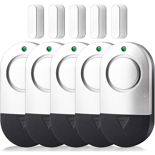 Window Alarm Sensors,120DB Door Alarms for Kids Safety, Door Chime, Burglar Alarm Window Alarms for Home