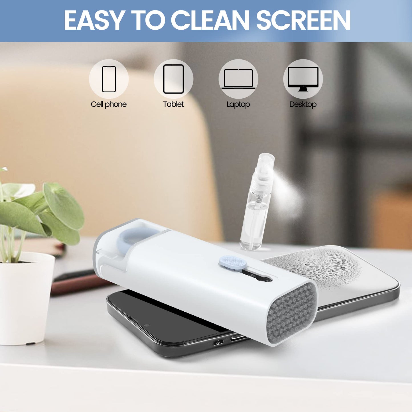 VUBOJO Laptop Screen Keyboard Earbud Cleaner Kit?Electronics Cleaning Tool for MacBook iPad iPhone Pro Cell Phone,airpod Cleaner kit,Computer Cleaning