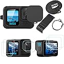 PCTC Silicone Sleeve Case for GoPro Hero 13 Black, 6Packs Screen Protector & Accessories Kit